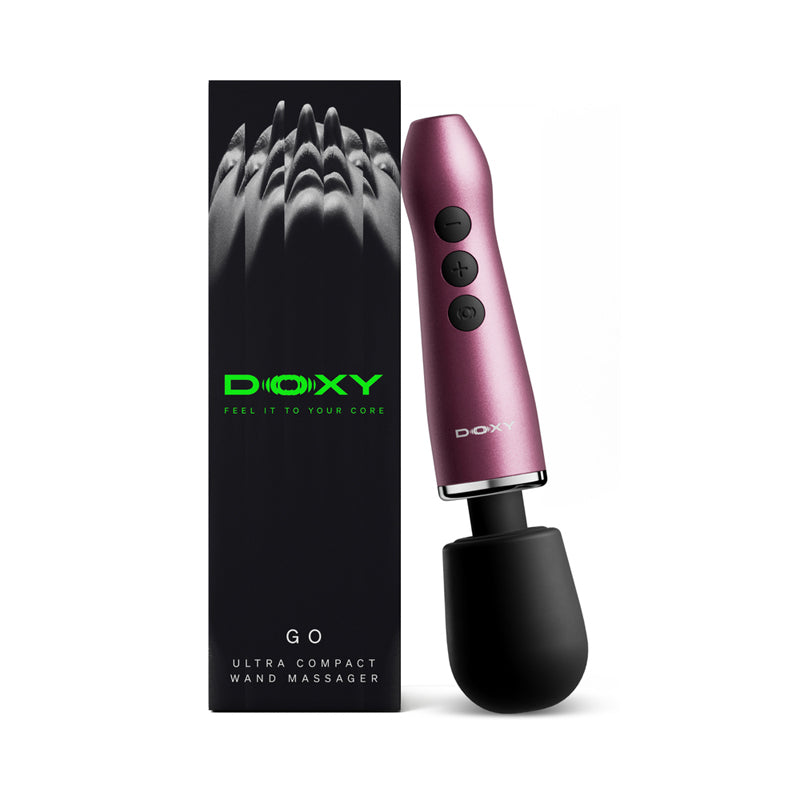 Doxy Go Travel-Sized Wand Massager Pink by Doxy 2.0 Limited