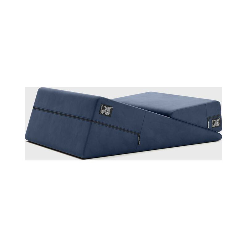 "Liberator Wedge & Ramp Sex Combo, Original Size, Décor Velvet Blue" by Oneup Innovations Inc