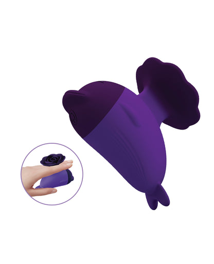 Pretty Love Dolphin Finger Vibe - Purple by Pretty Love
