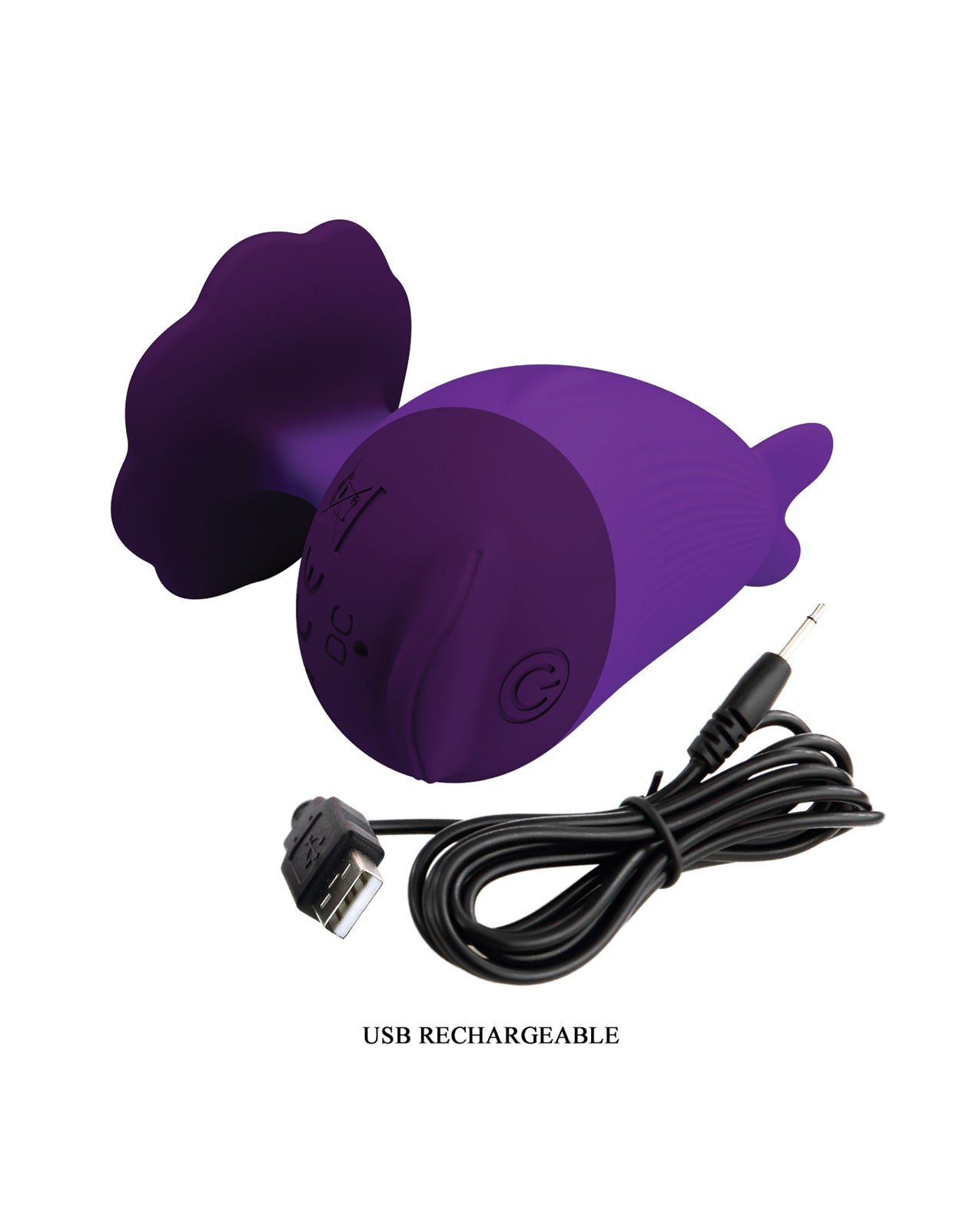 Pretty Love Dolphin Finger Vibe - Purple by Pretty Love
