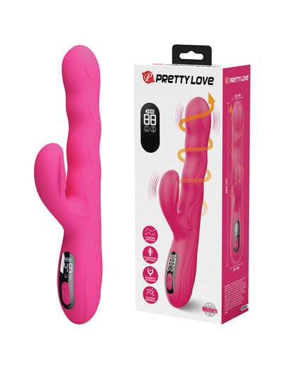 Pretty Love Winters Squiggle Vibrator - Pink by Pretty Love