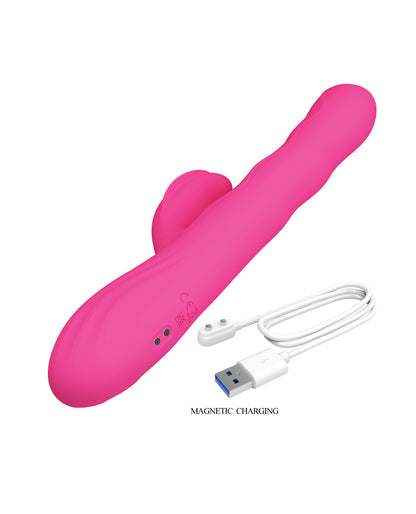 Pretty Love Winters Squiggle Vibrator - Pink by Pretty Love