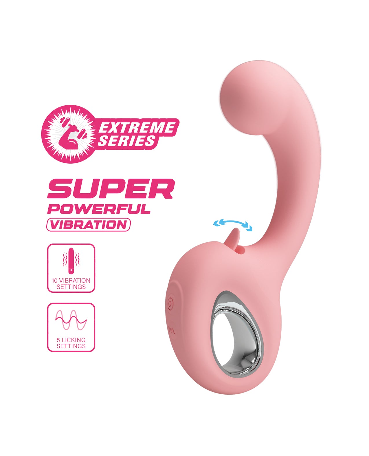 Pretty Love Extreme Series Powerful Vibration - Erynnyes by Pretty Love