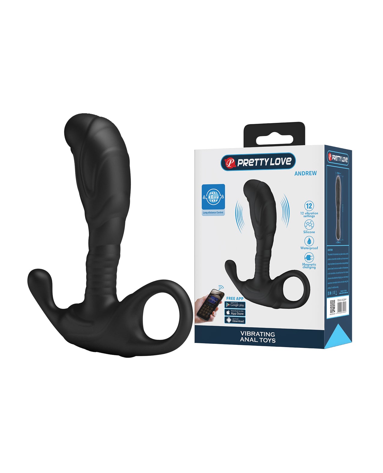 Pretty Love Prostate Massager - Andrew by Pretty Love