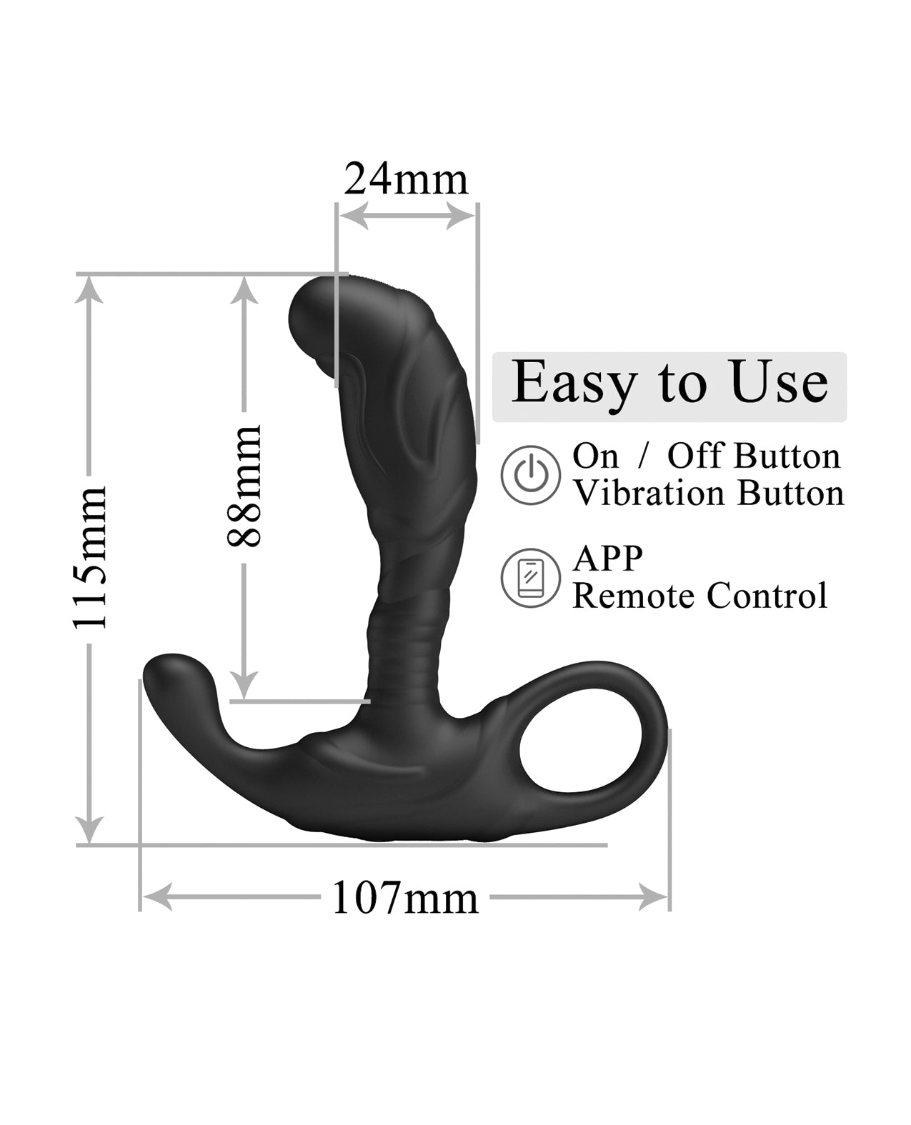 Pretty Love Prostate Massager - Andrew by Pretty Love