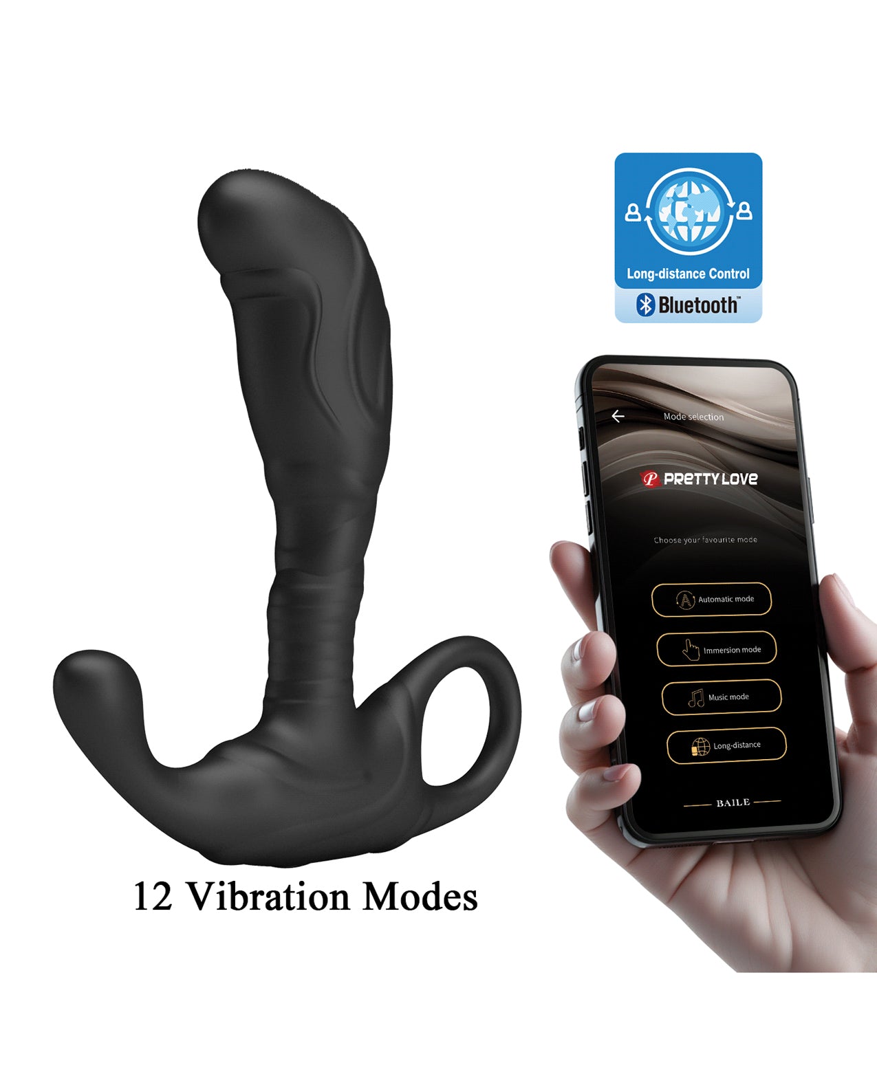 Pretty Love Prostate Massager - Andrew by Pretty Love