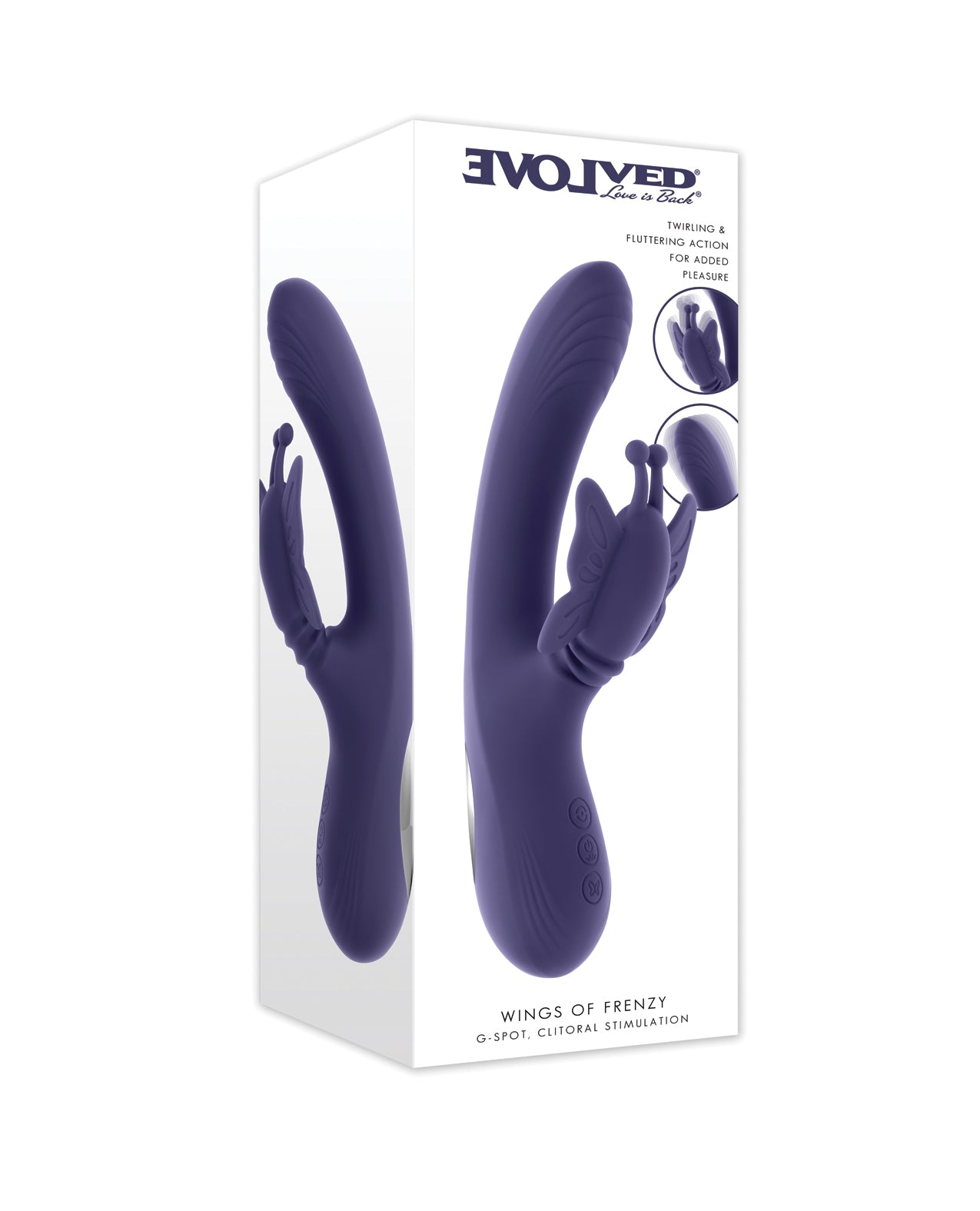 Evolved Wings Of Frenzy - Purple by Evolved