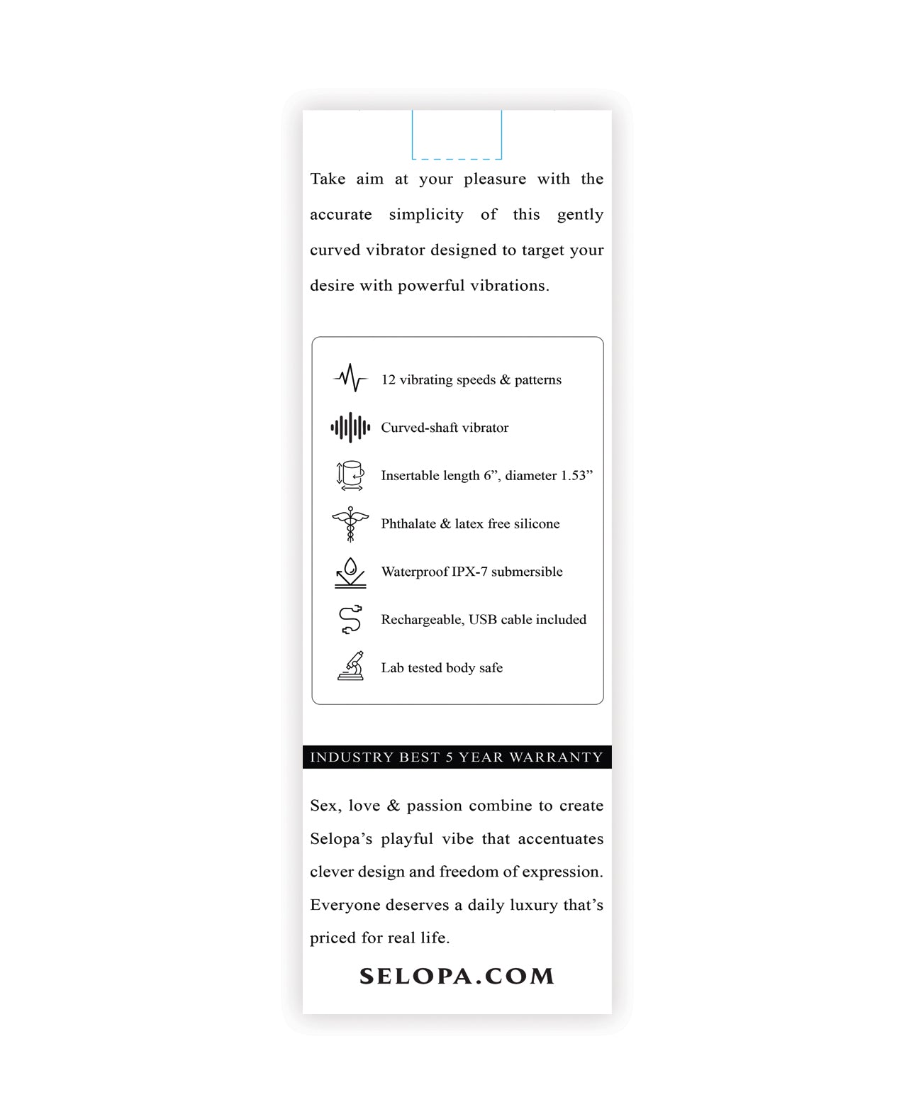 Selopa Hit The Mark - Blue by Selopa