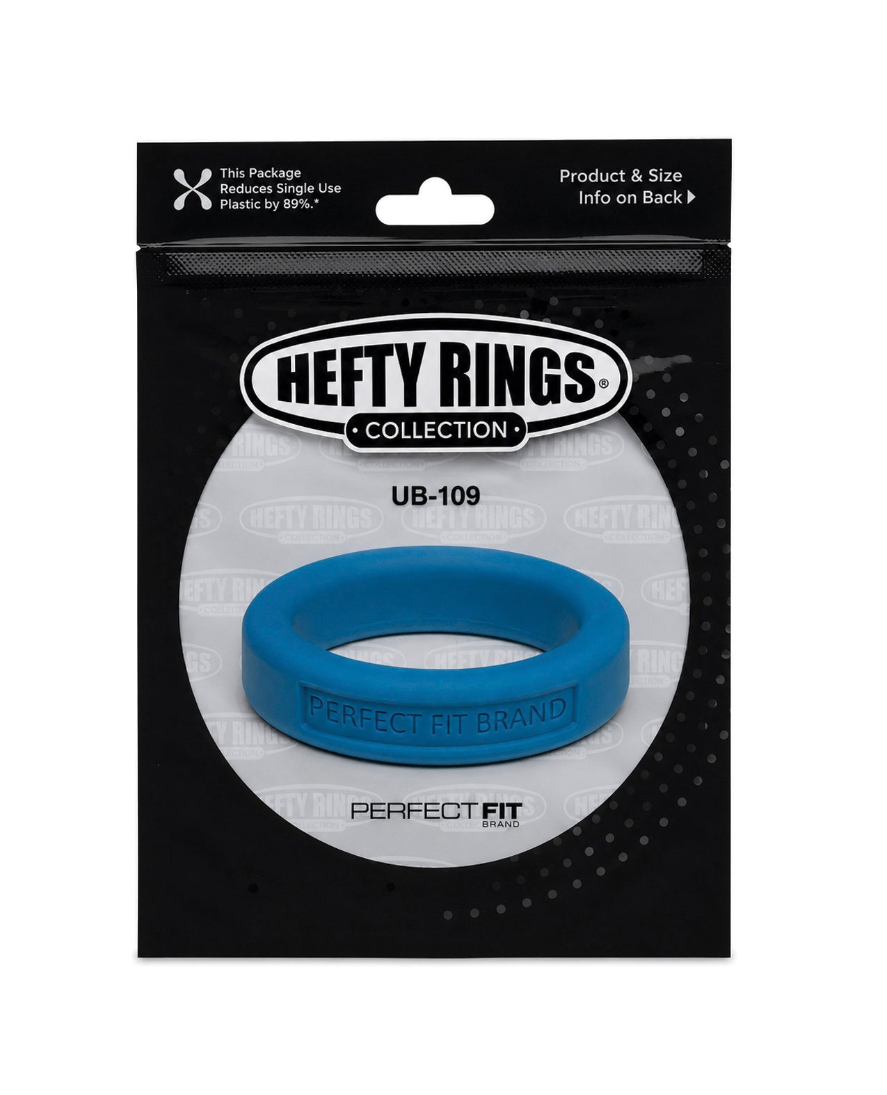 Perfect Fit Hefty Ring 1.4" Silicone - Blue by Perfect Fit