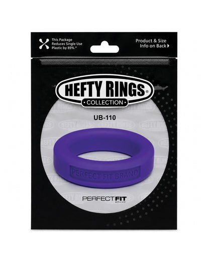 Perfect Fit Hefty Ring 1.4" Silicone - Purple by Perfect Fit