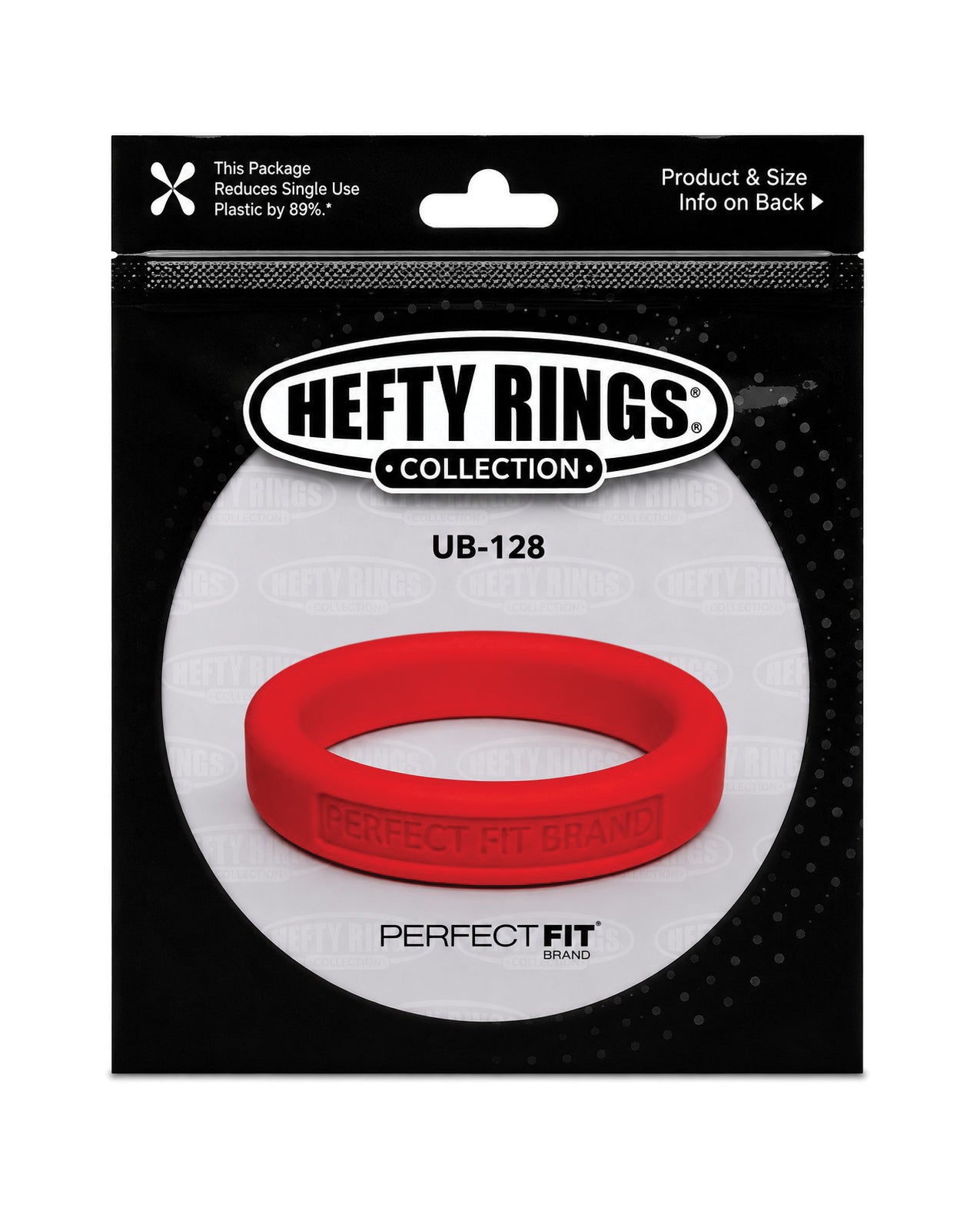 Perfect Fit Hefty Ring 1.75" Silicone - Red by Perfect Fit