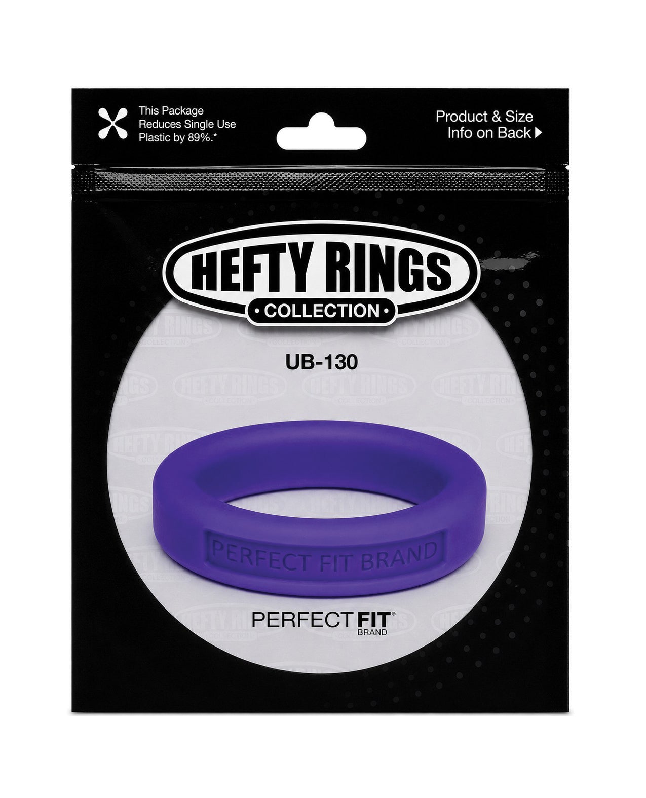 Perfect Fit Hefty Ring 1.75" Silicone - Purple by Perfect Fit
