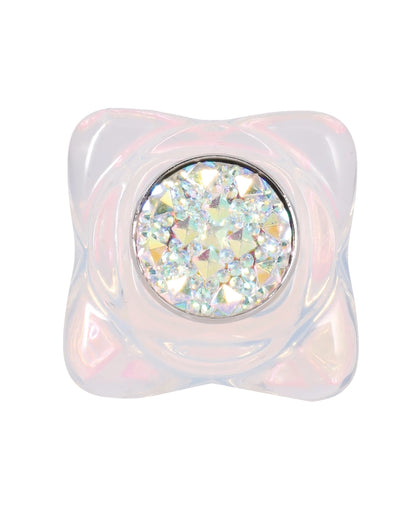 Booty Bling Jeweled Wearable Translucent Silicone Plug - Small by Booty Bling