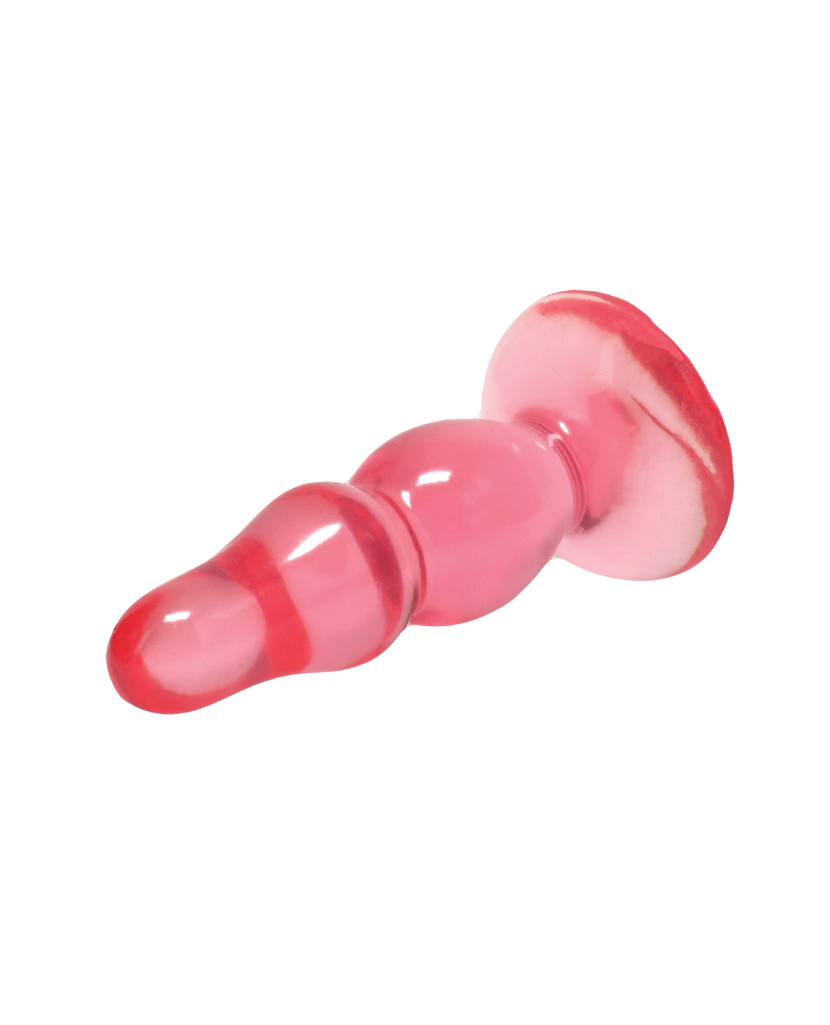 Crystal Jellies Novice 4" Pop Plug - Pink by Crystal Jellies