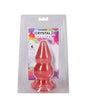 Crystal Jellies 6" Double Pop Plug - Pink by Crystal Jellies