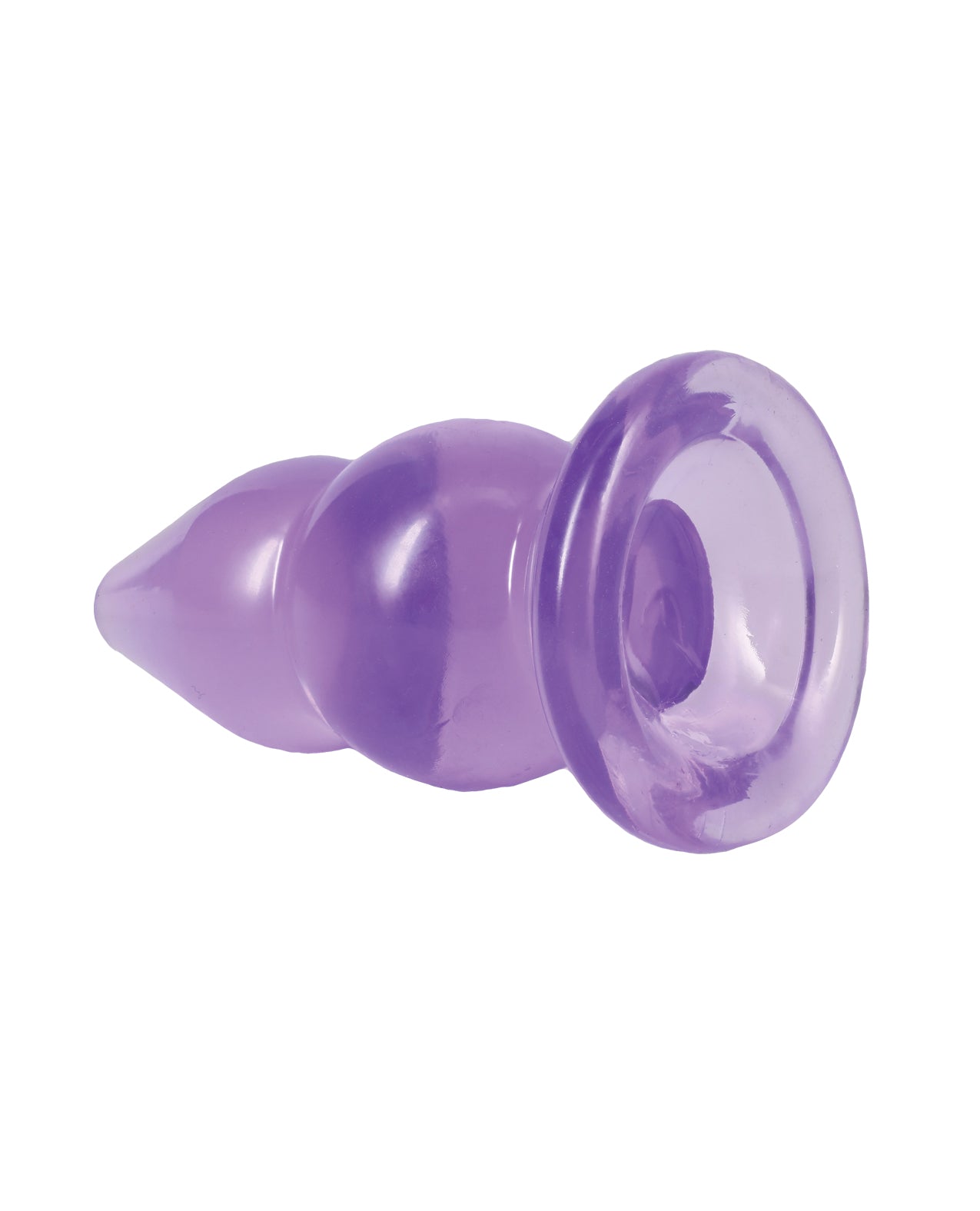 Crystal Jellies 6" Double Pop Plug - Purple by Crystal Jellies