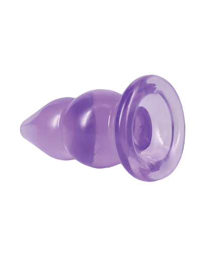 Crystal Jellies 6" Double Pop Plug - Purple by Crystal Jellies