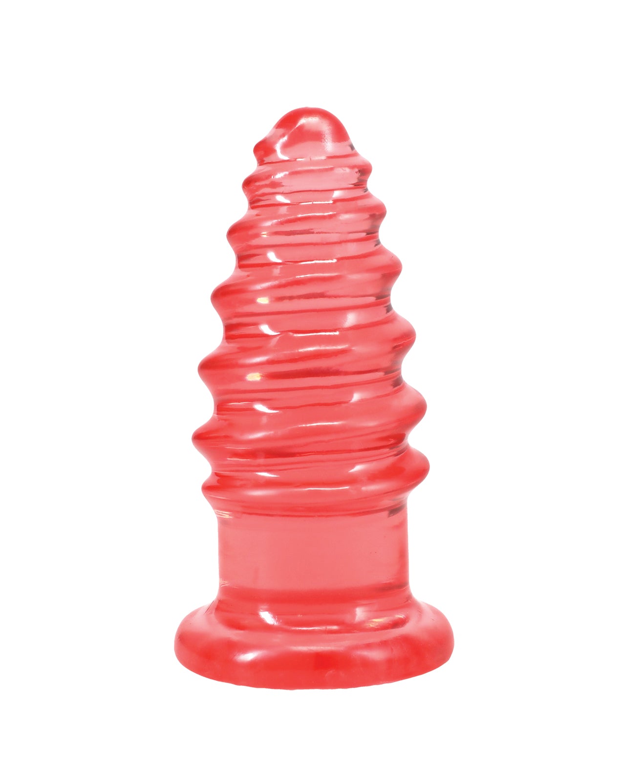 Crystal Jellies 5" Anal Twist - Pink by Crystal Jellies