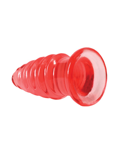 Crystal Jellies 5" Anal Twist - Pink by Crystal Jellies