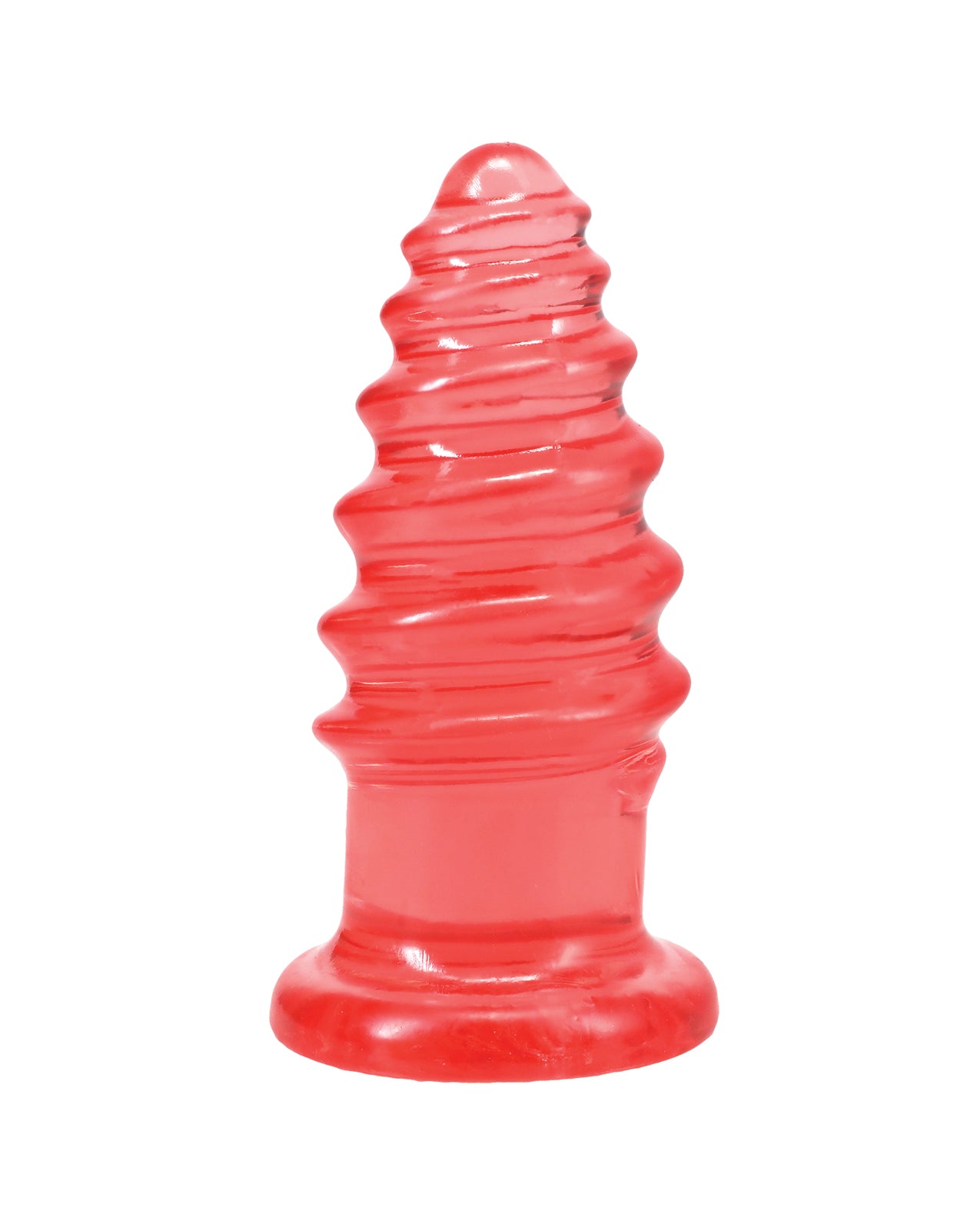 Crystal Jellies 6" Anal Twist - Pink by Crystal Jellies