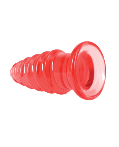 Crystal Jellies 6" Anal Twist - Pink by Crystal Jellies