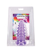 Crystal Jellies 6" Anal Twist - Purple by Crystal Jellies