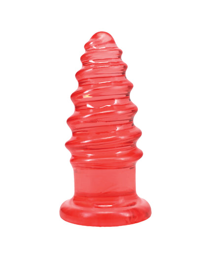Crystal Jellies 7" Anal Twist - Pink by Crystal Jellies