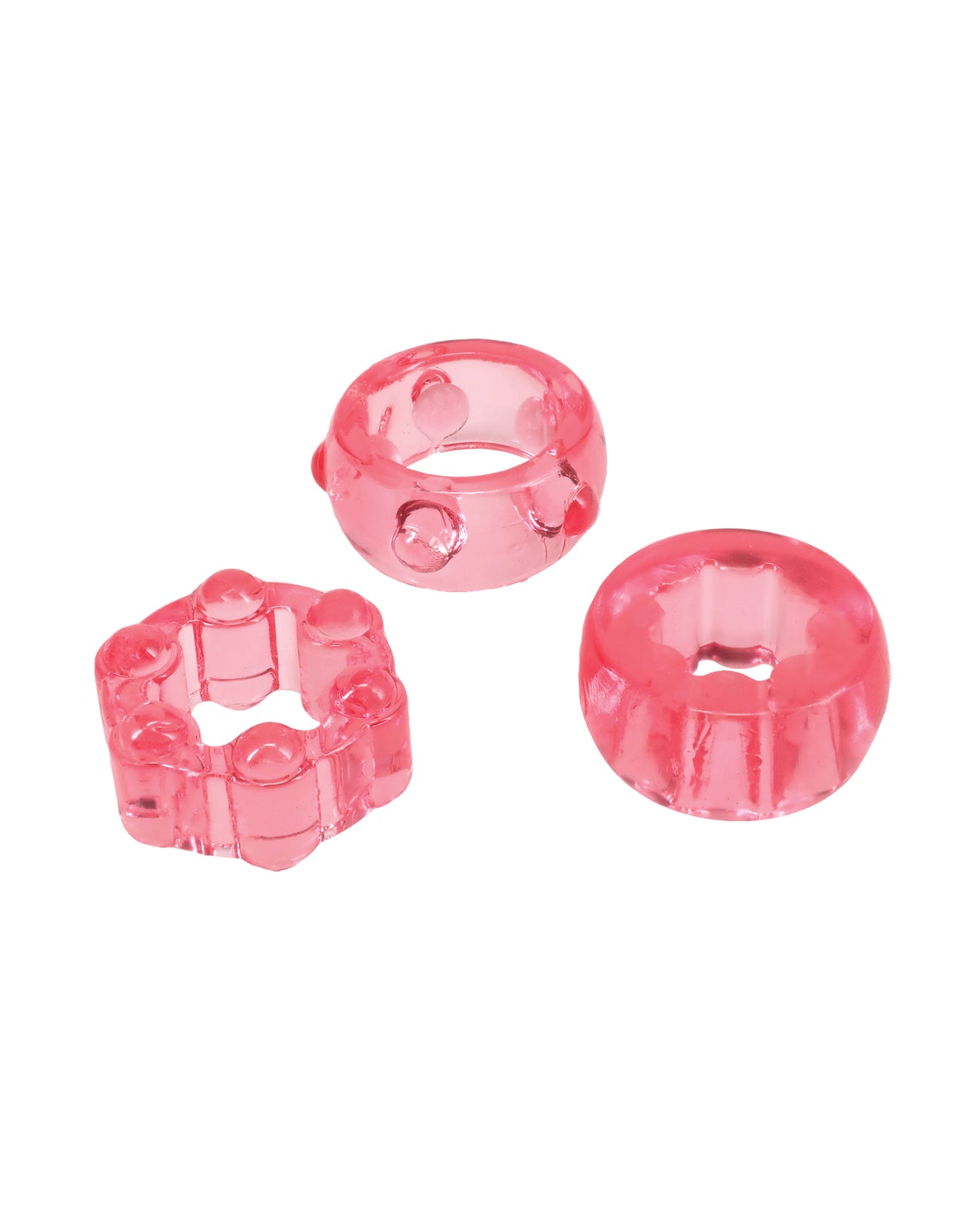 Crystal Jellies Performance Ring Set - Pink by Crystal Jellies