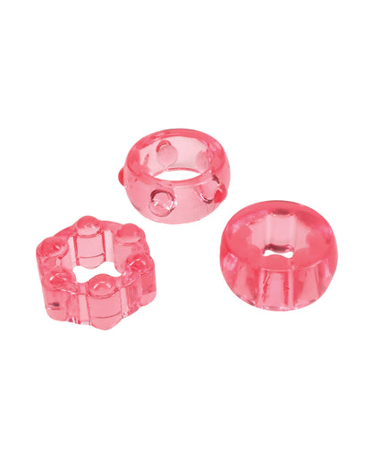 Crystal Jellies Performance Ring Set - Pink by Crystal Jellies