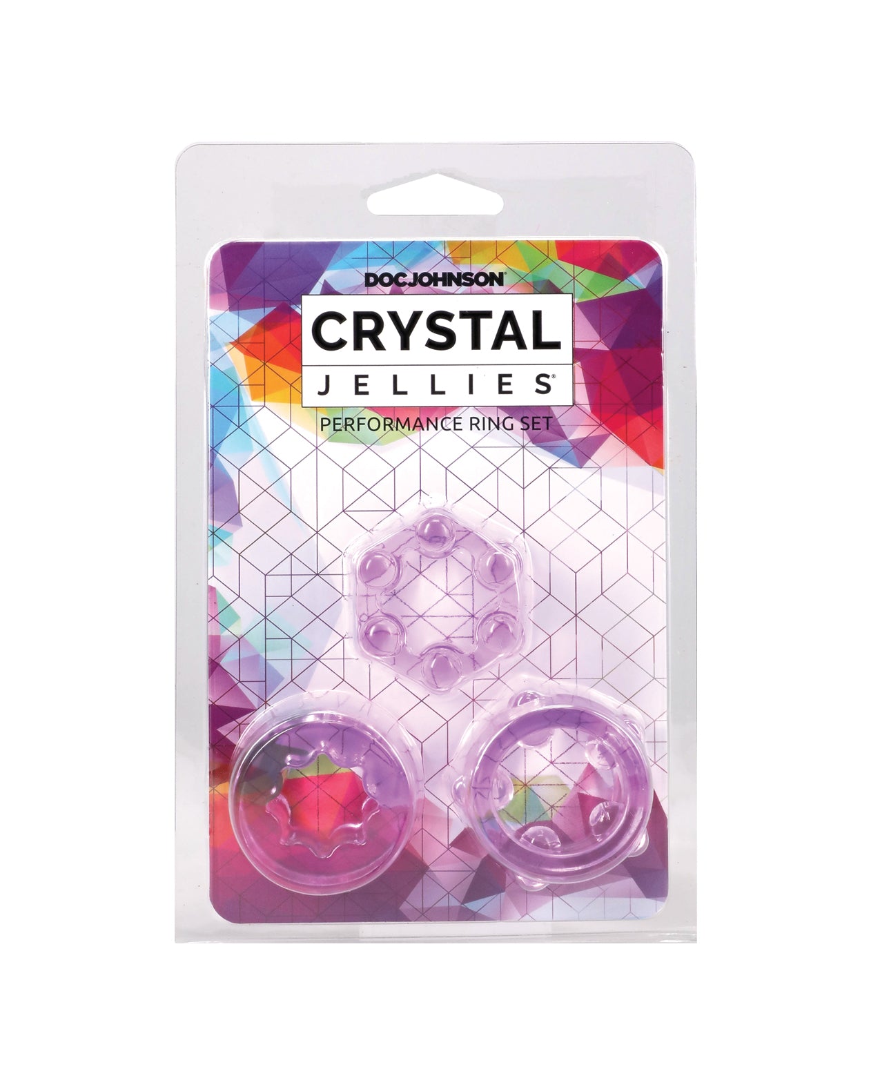 Crystal Jellies Performance Ring Set - Purple by Crystal Jellies
