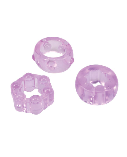Crystal Jellies Performance Ring Set - Purple by Crystal Jellies