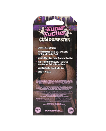 The Super Sucker Cum Dumpster Female Ass ULTRASKYN Masturbator by The Super Sucker