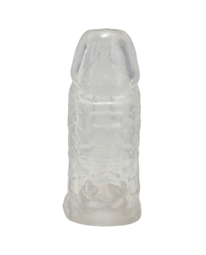TitanMen 4.5" Cock Sleeve w/Ball Strap - Clear by Titanmen