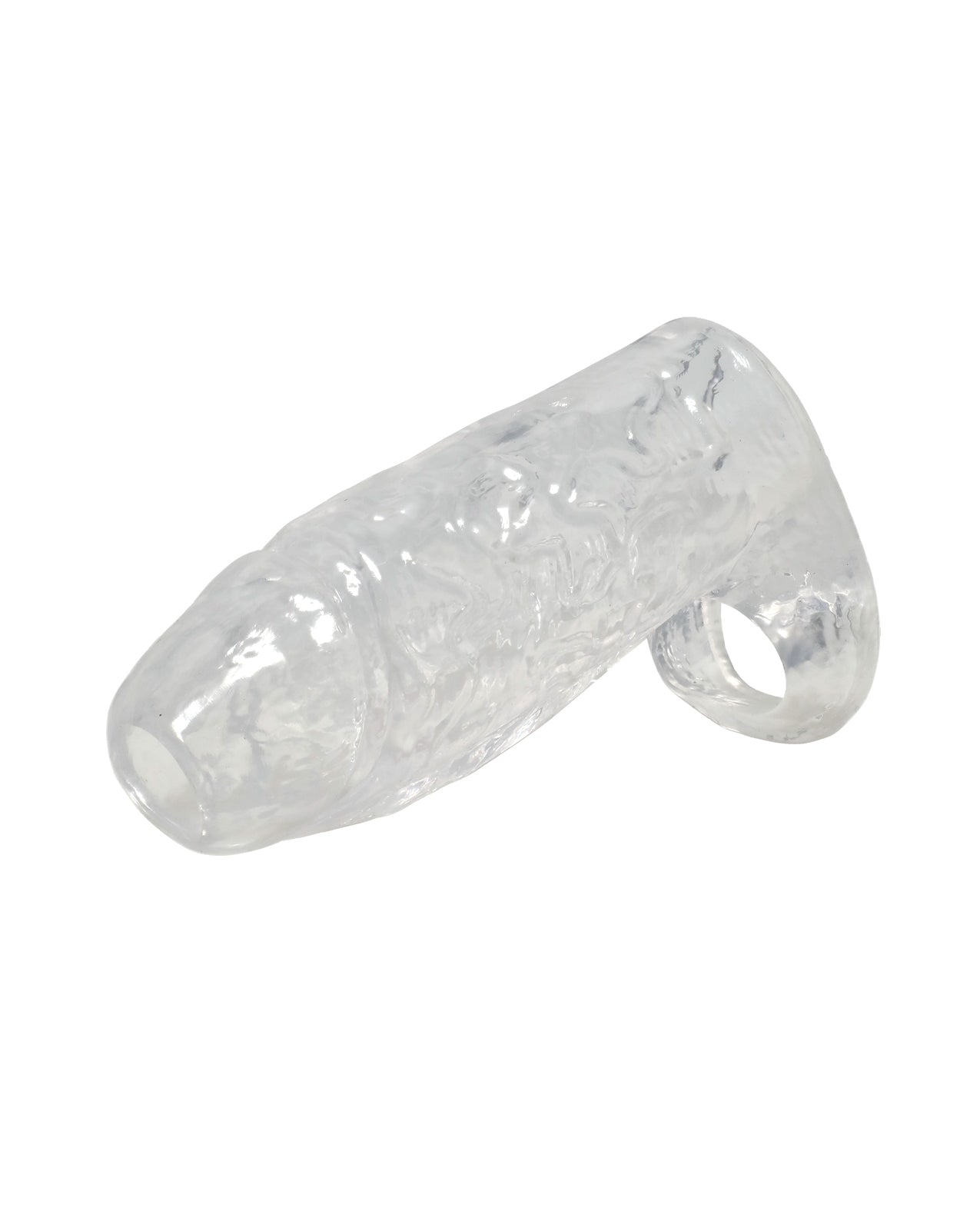 TitanMen 5" Cock Sleeve w/Ball Strap - Clear by Titanmen
