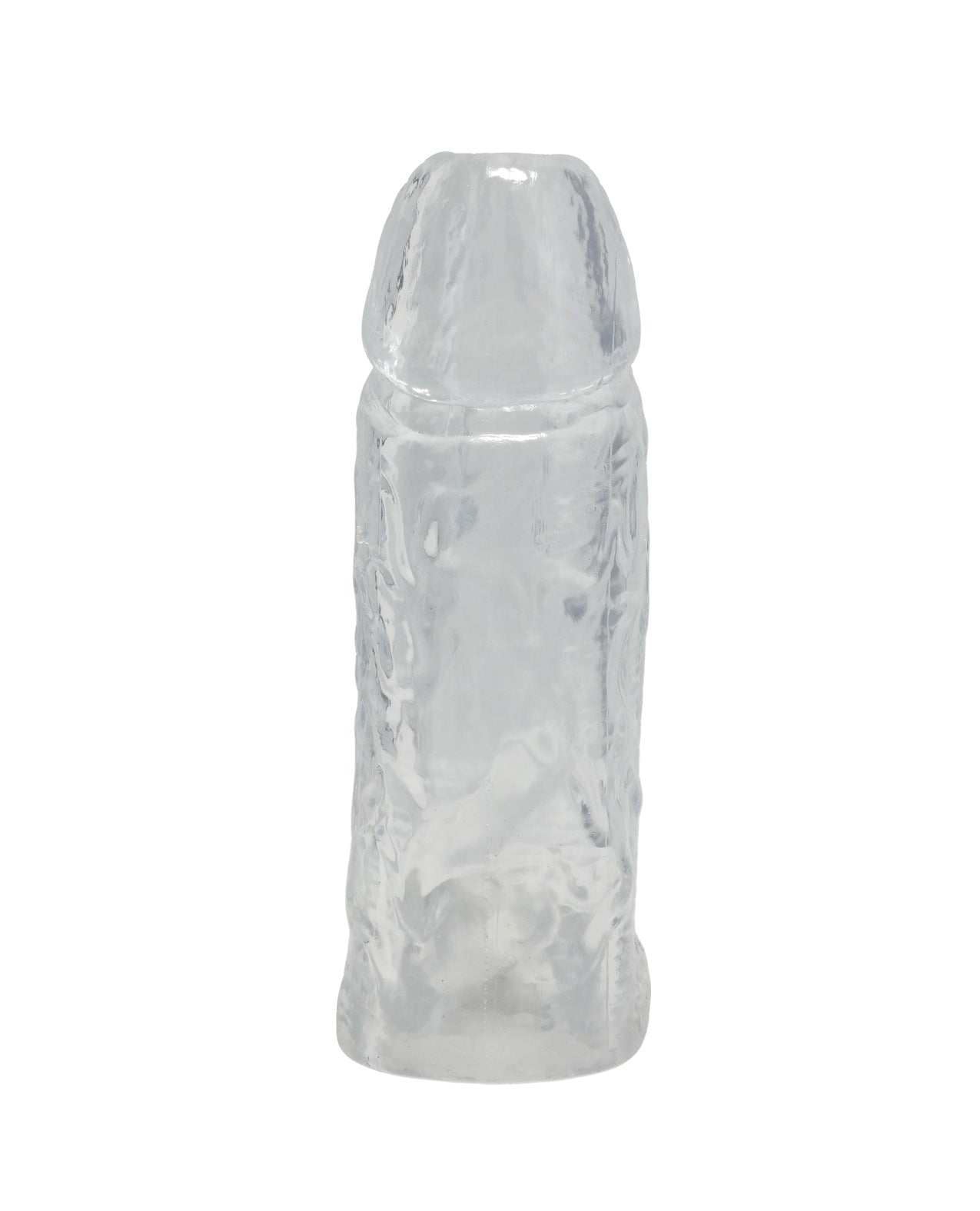TitanMen 6" Cock Sleeve w/Ball Strap - Clear by Titanmen