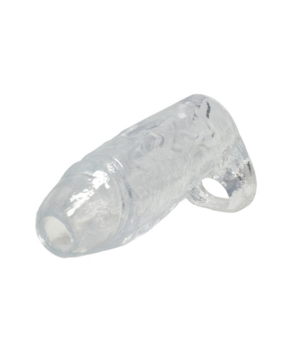TitanMen 6" Cock Sleeve w/Ball Strap - Clear by Titanmen