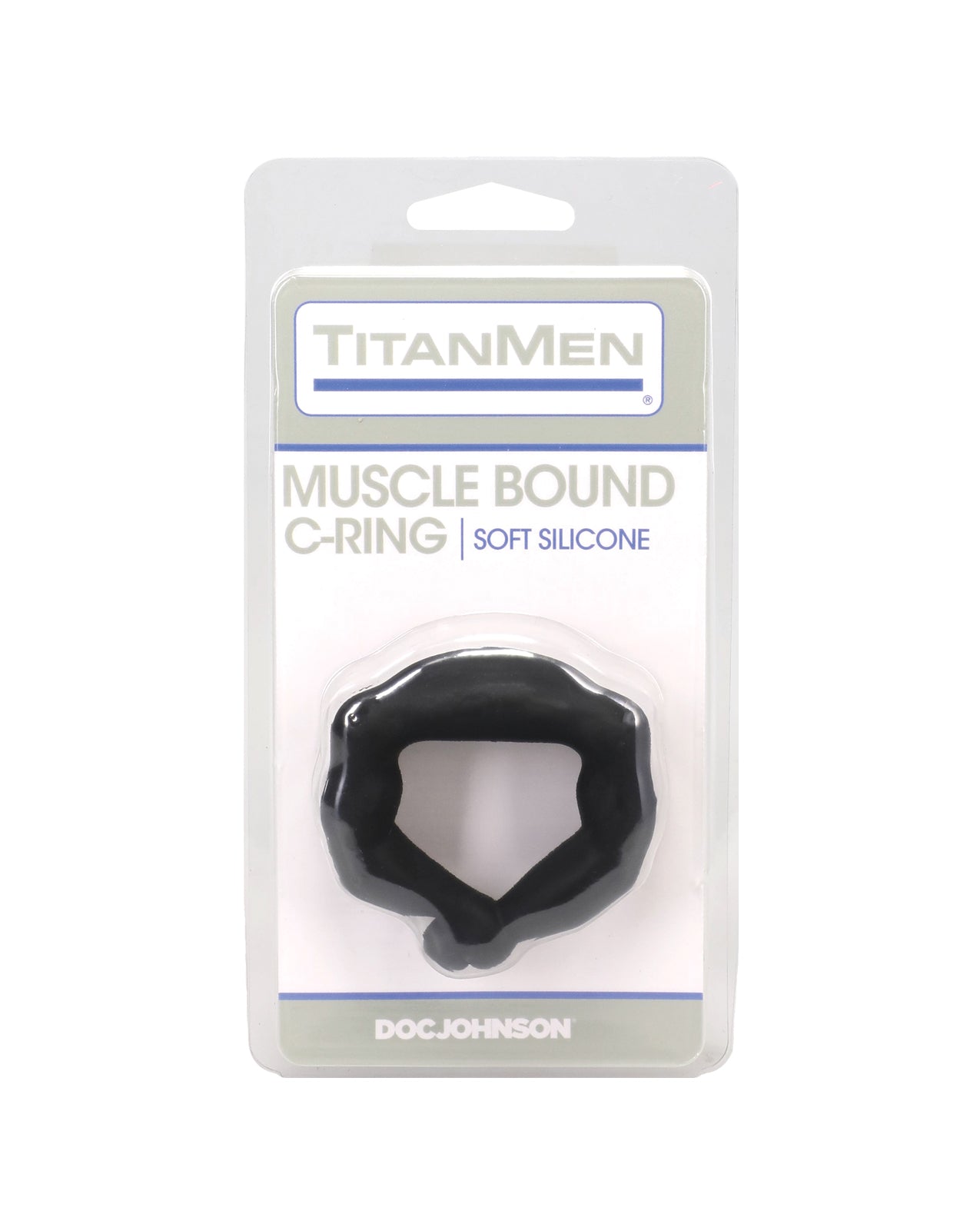 TitanMen Muscle Bound 32 mm Cock Ring - Black by Titanmen