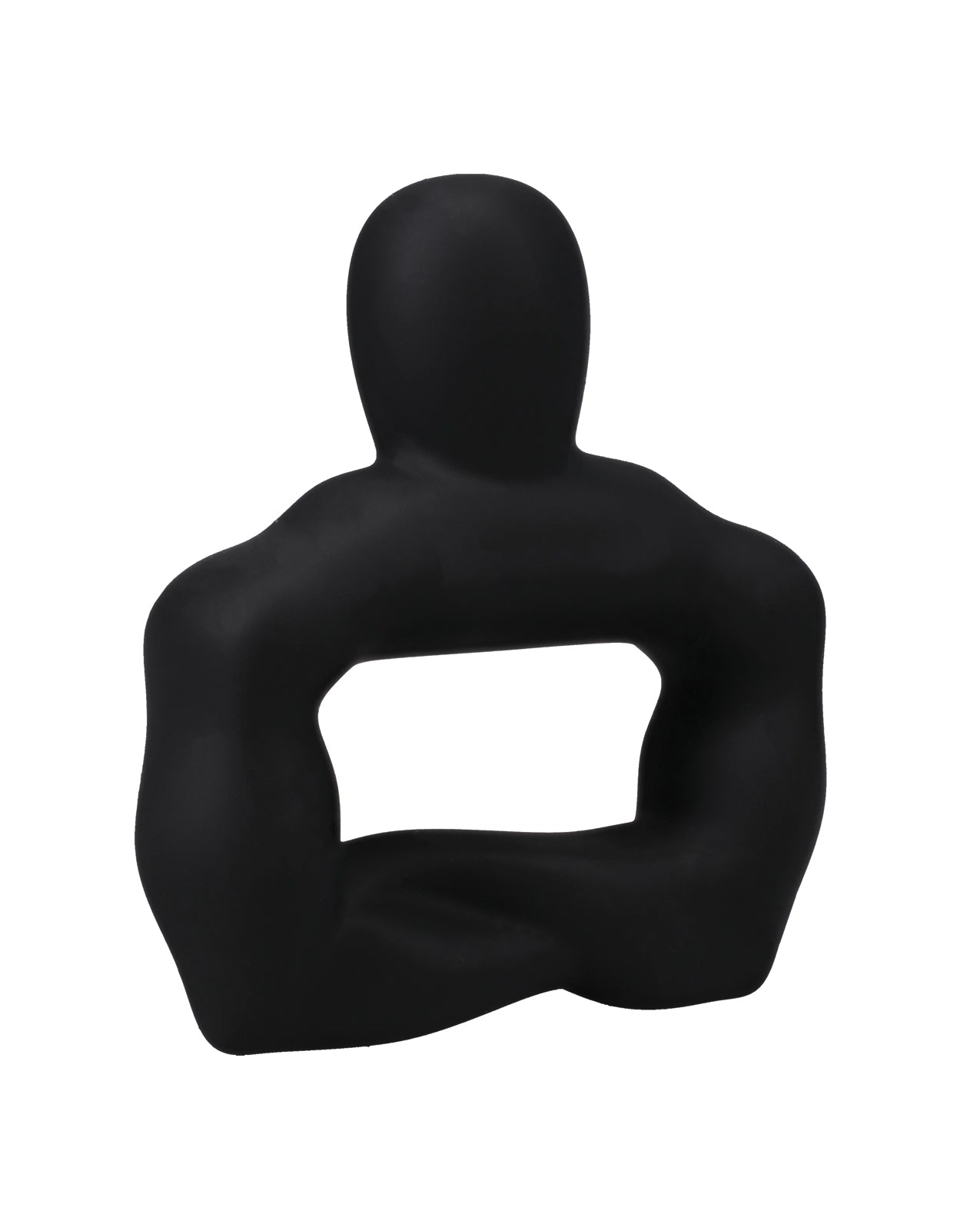 TitanMen 42 mm Power Muscle Cock Ring - Black by Titanmen