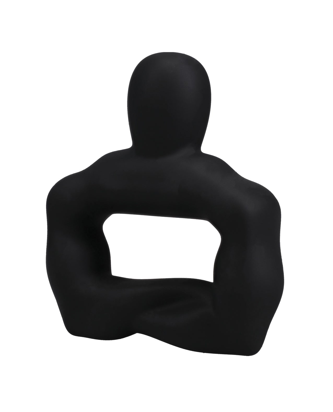 TitanMen 42 mm Power Muscle Cock Ring - Black by Titanmen