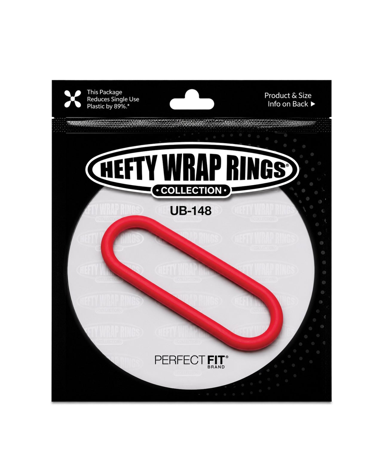Perfect Fit Hefty Wrap Ring 9" Silicone - Red by Perfect Fit