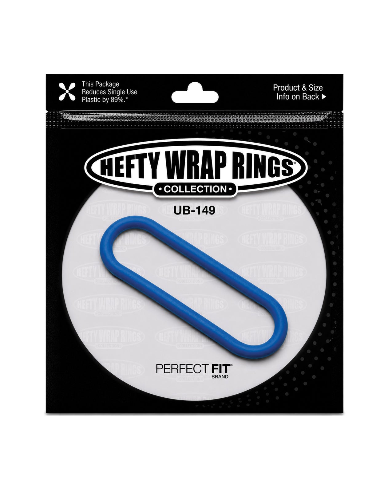 Perfect Fit Hefty Wrap Ring 9" Silicone - Blue by Perfect Fit