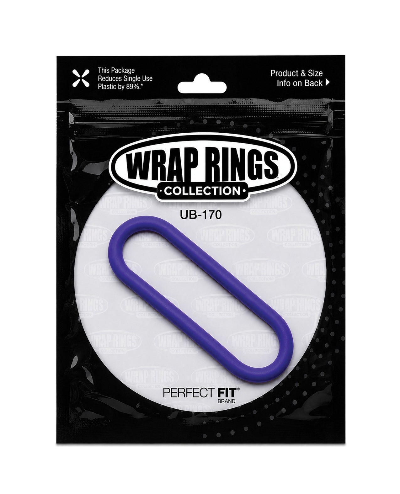 Perfect Fit Hefty Wrap Ring 12" Silicone - Purple by Perfect Fit