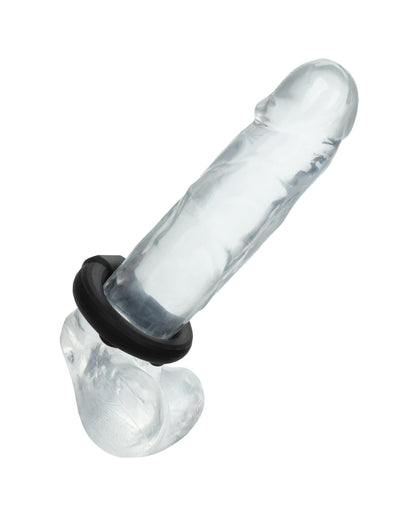 Alpha Liquid Silicone Beaded Optimum Ring - Black by Alpha Liquid Silicone
