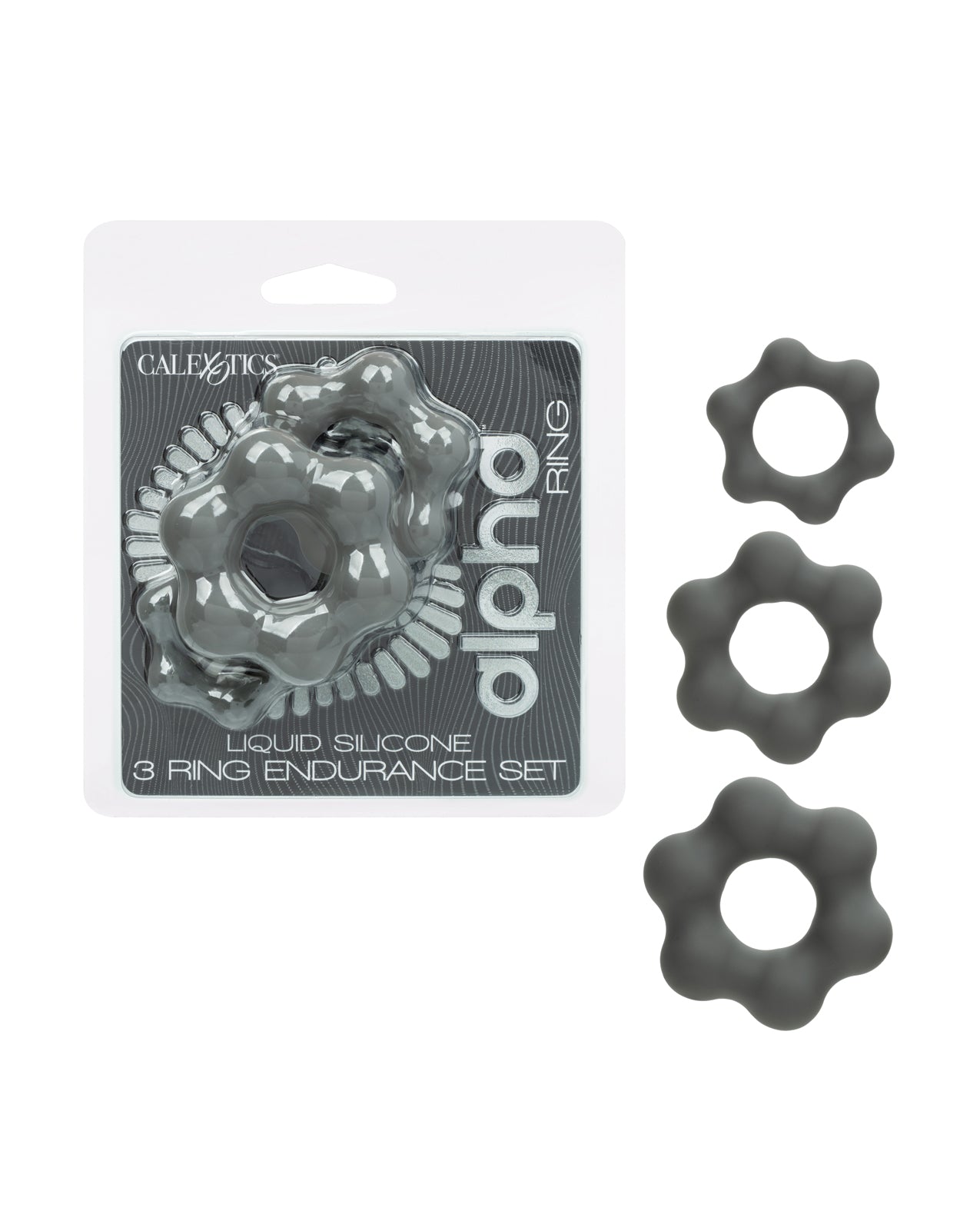Alpha Liquid Silicone 3 Ring Endurance Set by Alpha Liquid Silicone