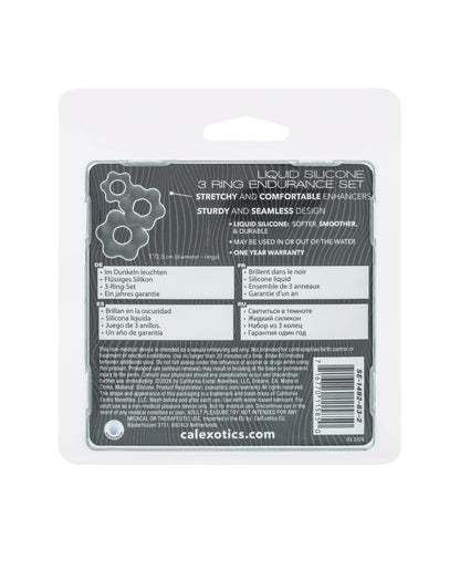 Alpha Liquid Silicone 3 Ring Endurance Set by Alpha Liquid Silicone