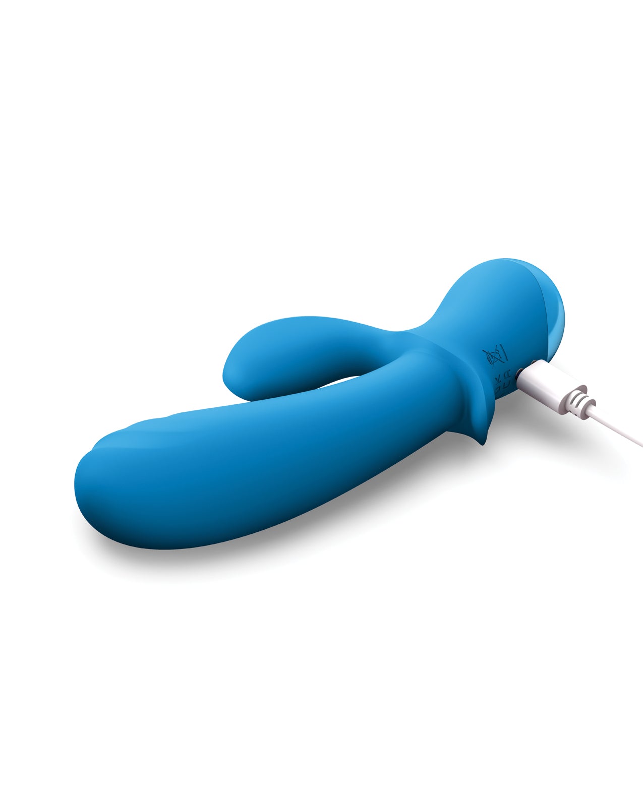 Bang! BG Thick Silicone Rabbit - Blue by Bang!
