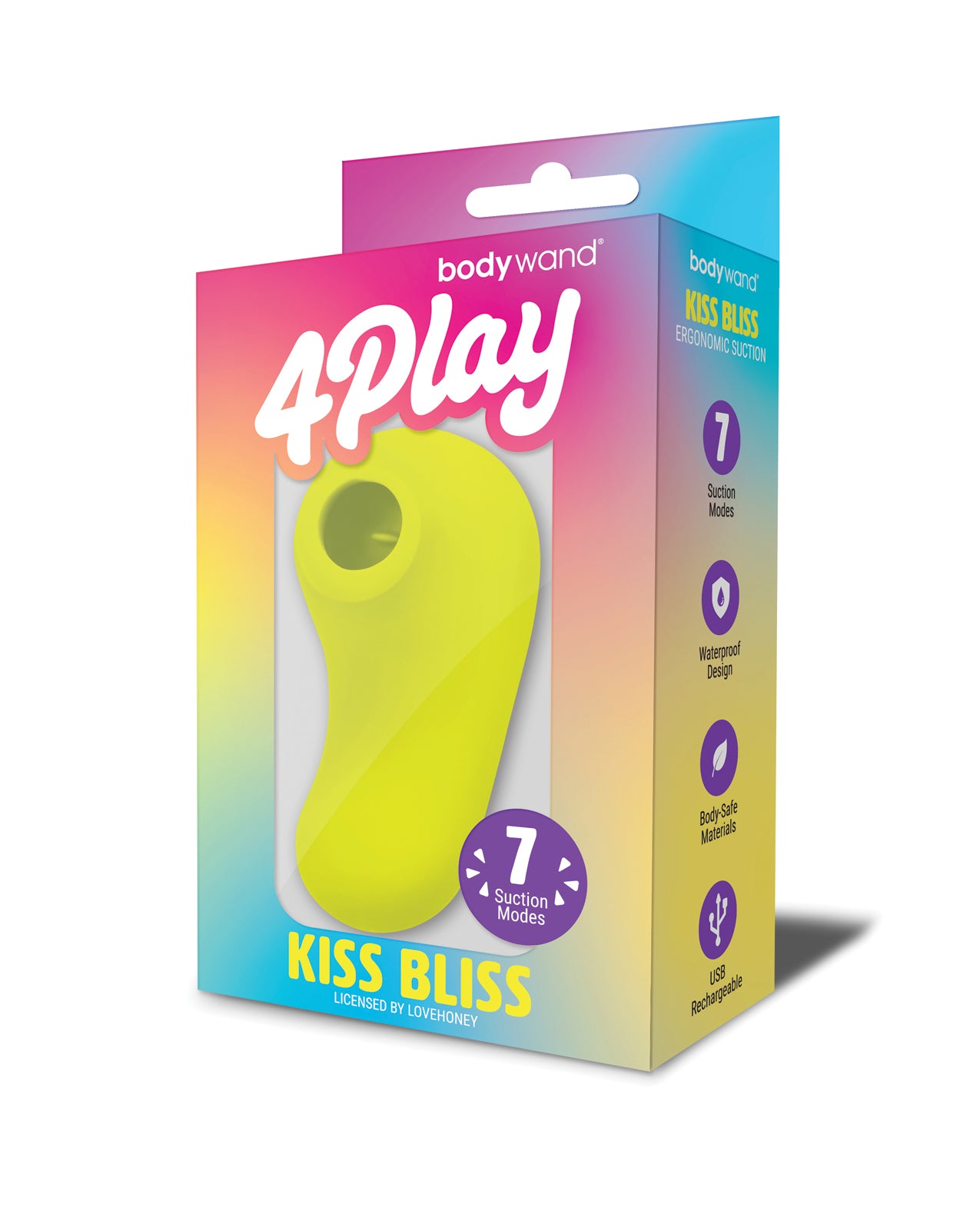 Bodywand 4 Play Petite Bliss - Yellow by Bodywand