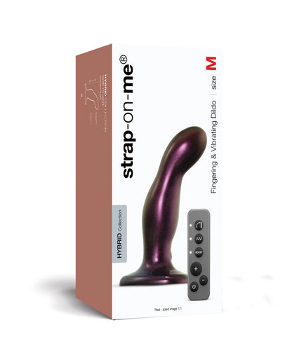 Strap On Me Fingering & Vibrating Dildo - Purple by Strap-On-Me