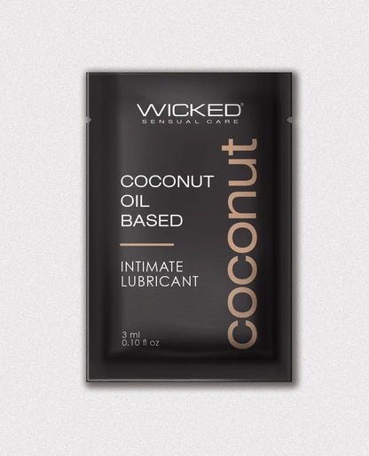 Wicked Sensual Care Coconut Oil Based Lube - .1 oz by Wicked Sensual Care