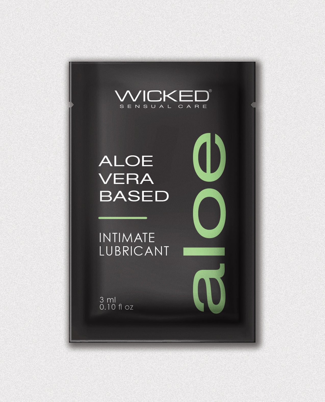 Wicked Sensual Care Aloe Vera Based Intimate Lubricant - .1 oz by Wicked Sensual Care